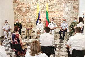 Gobernador Blel destaca labor de la Policía y Fuerzas Militares en Bolívar