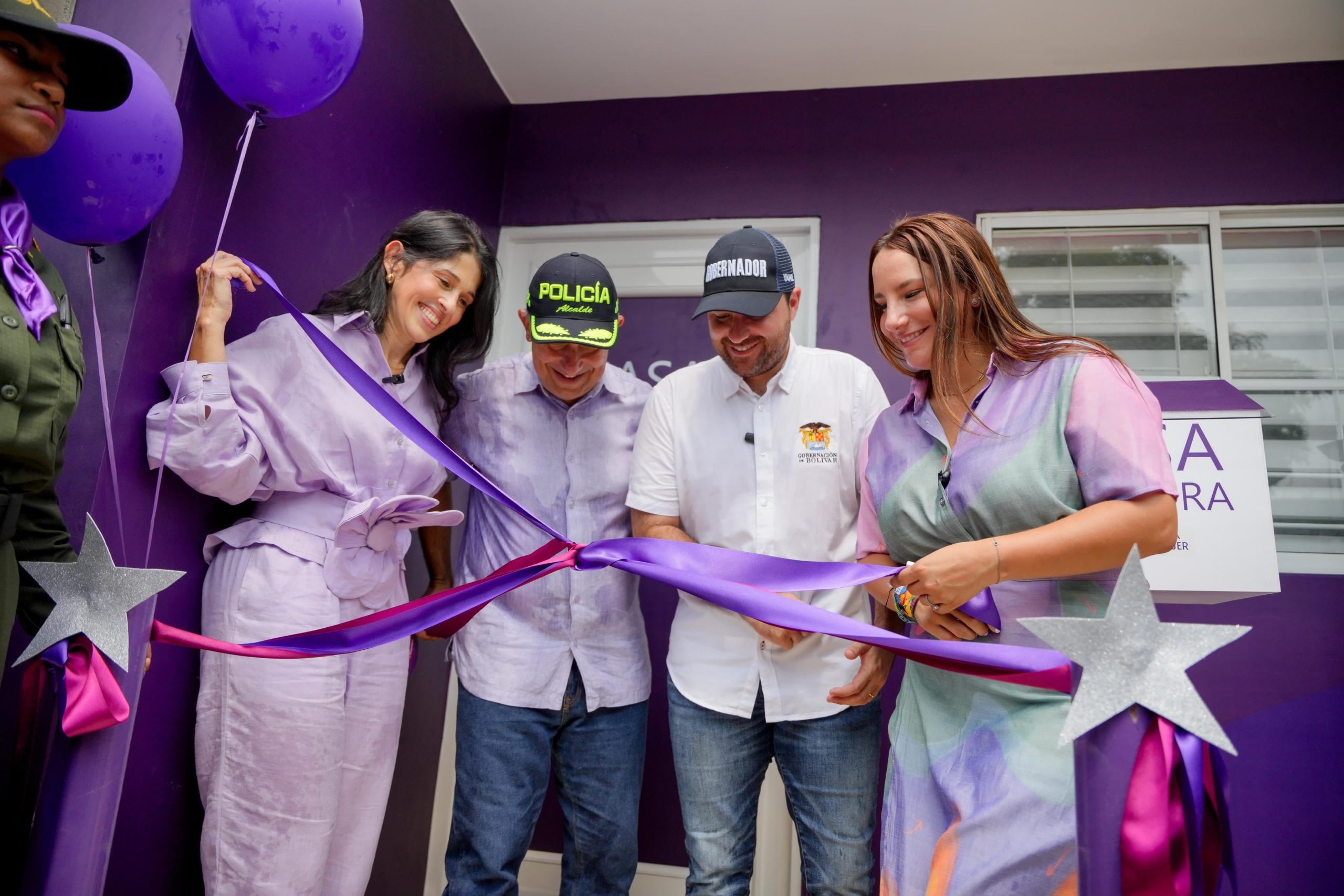 Gobernación inaugura primera Casa Púrpura en Bolívar
