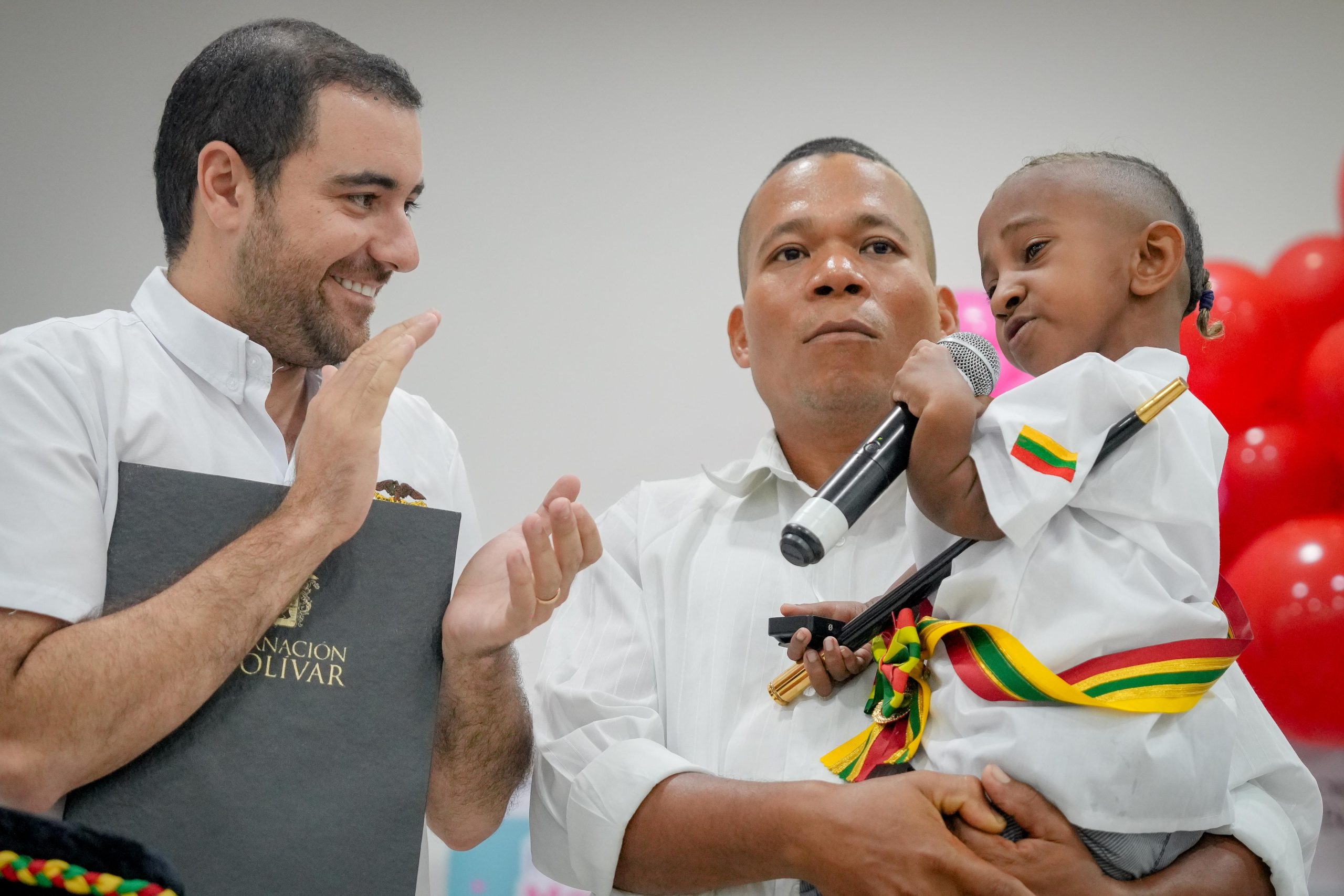 "Queremos construir el departamento de las oportunidades y sueños de todos los niños”: Gobernador y ‘minigobernador’ de Bolívar