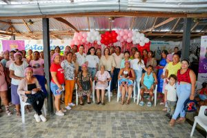 Primera Gestora Social de Bolívar y Secretaría de la Mujer celebran el mes de las madres en Macayepo y Magangué